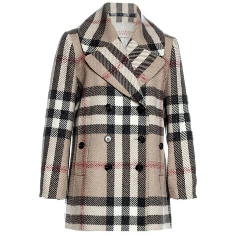 burberry wool sweater coat|burberry plaid wool coat women.